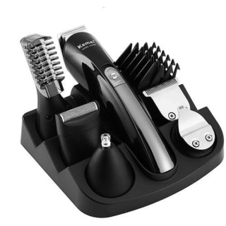 Tondeuse Professionnelle 11 en 1 Rechargeable Noir