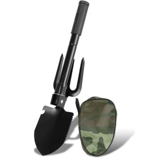 Pelle Pliable 3en1 En Acier Inoxydable Noir
