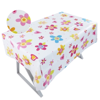 VICTORIA nappe de table vinyle 178 X 139 cm
