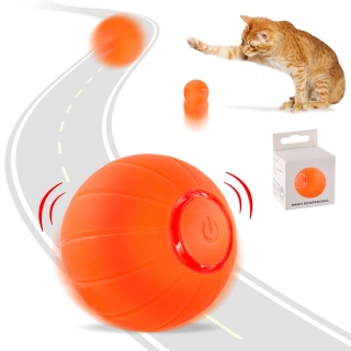 Balle Interactive Rouge Pour Chat & Chien