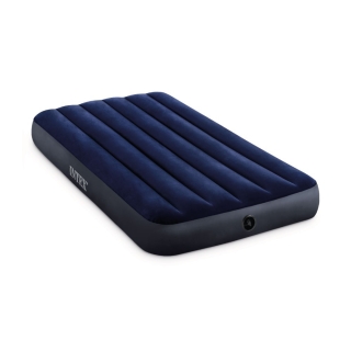 INTEX Matelas Gonflable Classic Downy 1.5 Personnes 99 cm x 191 cm x 25 cm / Référence : #64757