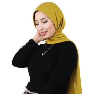 Turban hijab Vert Pistache en coton idéal pour embellir la femme voilée