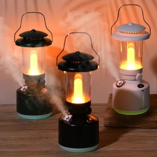 Lampe de camping rechargeable avec Diffuseur d'huile essentiel