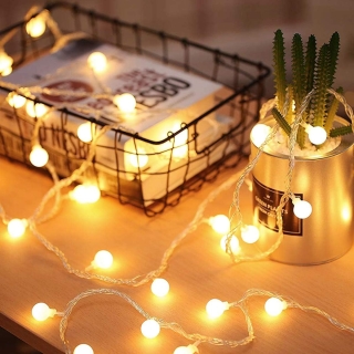 Guirlande Lumineuse en Forme Boule Étanche 10 m