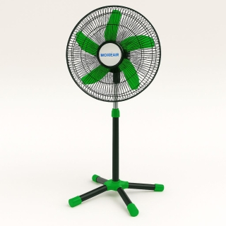 Moxie Air FS-1818 Ventilateur sur Pied 18" Vert 3 Vitesses