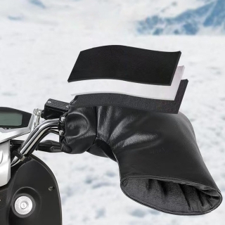 Paire De Gants De Guidon De Moto – Universels, Imperméables et Doublés en Peluche