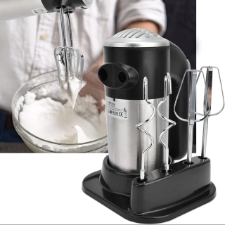 Florence Batteur Mélangeur Électrique avec Support 300W – Noir – Modèle HK347