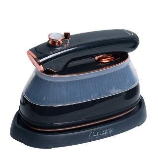 Florence Mini Fer à Vapeur en Céramique 1200W – 170 ml - Noir