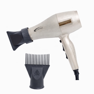 Florence Sèche-Cheveux 2000W – 17 000 RPM – Modèle HK447-2 Gris Clair