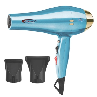 Florence Sèche-Cheveux 2200W – 18 000 RPM – Modèle HK399 - Bleu