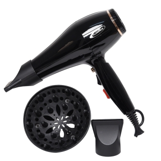 Sèche-Cheveux 4 en 1 Florence 2200W – 15 000 RPM – Modèle HK391 Gold