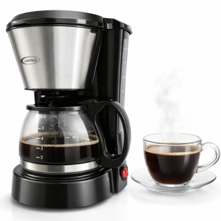 Florence Cafetière Électrique Noir 750 ml – 650W - Modèle HK467