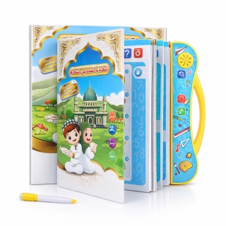 Livre Électronique Éducatif Pour Enfants 3+ Jouet d’Apprentissage Interactif Sonore