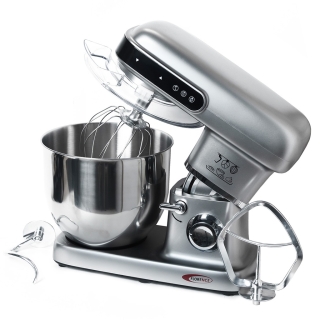 Robot Pétrin Florence 10L 2200W – SM-A02 - Avec Afficheur Digital & 8 Vitesses (Gris)