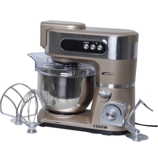 Robot Pétrin Florence SM6425E 1500W – 6L Avec Afficheur Digital, Beige