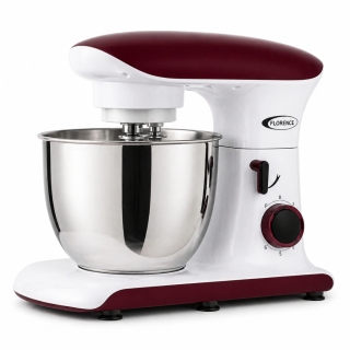 Robot Pétrin Florence SM-1559-6 8L 2000W – Mélange Planétaire, 6 Vitesses + Pulse, Blanc