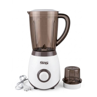 Blender 2 en 1 avec Grinder DSP KJ2002 1,5L 350W – Mixeur & Broyeur - Marron