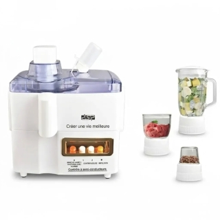 Robot Multifonction 4 en 1 DSP KJ3053 400W – Blender, Hachoir, Moulin & Presse-Agrumes