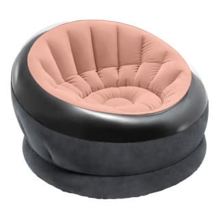 Intex Fauteuil Gonflable Empire – Rose – 112 x 109 x 69 cm