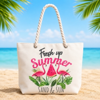 Sac de Plage Summer Flamingo – 50 x 37 x 14 cm