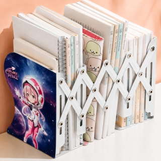Range-Livres Extensible en Accordéon 50 × 19 cm – Design Explore Space