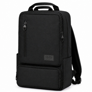 Sac à Dos Multifonction Imperméable Noir – Sac à Dos École, Travail et Voyage