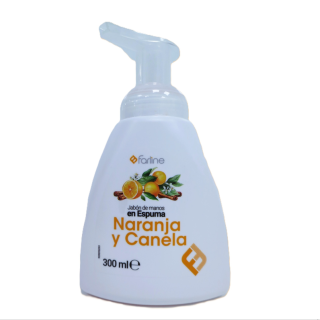 Savon mousse pour les mains Farline Orange et Canelle 300 ml
