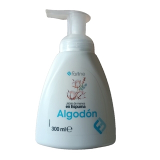 Savon Mousse Pour Les Mains Farline Coton 300 Ml