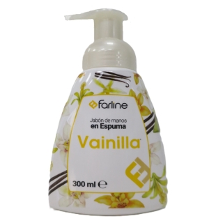Savon Mousse Pour Les Mains Farline Vanille 300 Ml