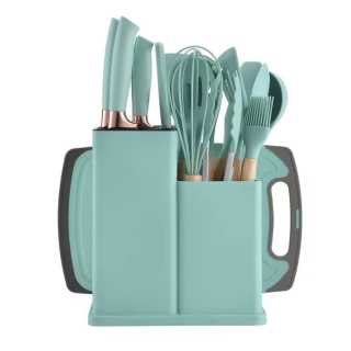 Lot D'ustensiles De Cuisine En Silicone – Multicolore, Haute Qualité, Set D'outils De Cuisson