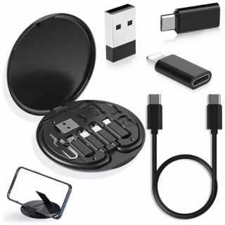 Adaptateur De Câble Multi Charge Avec Support De Téléphone