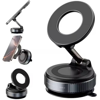 Support de téléphone Ultra magnétique Ventouse pour voiture amélioré renforcé à 360 °