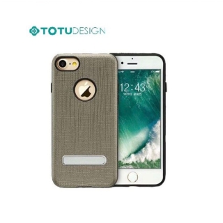 Coque pour Apple iPhone 8&7 avec Support Kick Stand Gold