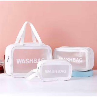 Set De 3 Trousses De Maquillage Et De Voyage