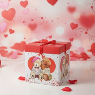 Coffret cadeau 21x21cm