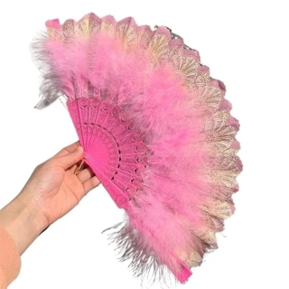 Éventail De Décoration De Mariage – Décoration De Mariée Vintage Ntage - Rose
