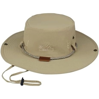 Chapeau D'extérieur - Séchage Rapide Et Confortable - Respirant - Protection Solaire - Beige
