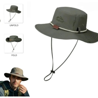 Chapeau D'extérieur - Séchage Rapide Et Confortable - Respirant - Protection Solaire - Vert