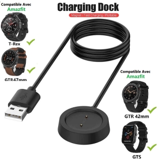 Chargeur pour Amazfit GTR & GTS & T-Rex Smart Watch