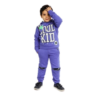 Jogging bleu majorelle pour enfant
