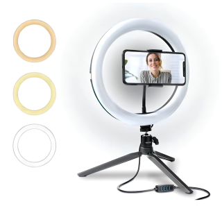Ring light avec Mini Trépied