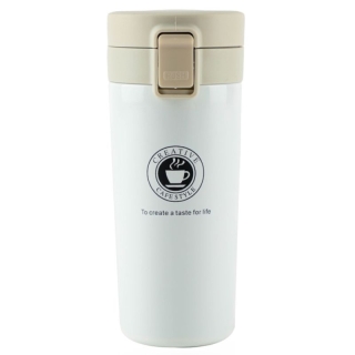 Thermos à Café Blanc 380ml