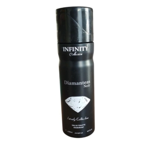 Déodorant Diamanteas Noir 200 ml Pour Homme