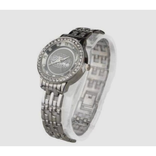 Montre De Luxe En Acier inoxydable Argent Avec Boîte de Cadeau