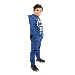 Jogging bleu nuit pour enfant