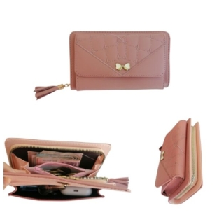 Portefeuille Multifonctionnel Rose