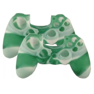 Lot de 2 Coques pour Manette PS4 En Silicone Souple