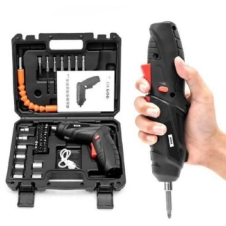 Visseuse Sans Fil Tournevis Électrique 3.6V Avec 47 Pièces