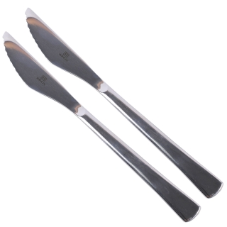Winox Blister De 2 Couteaux A Steak JAWHAR -INOX 18/10 - Garantie À Vie