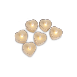 Chandelles Électroniques 6 Pièces Romantiques Pour Mariage Et Fête Sans Flamme À LED